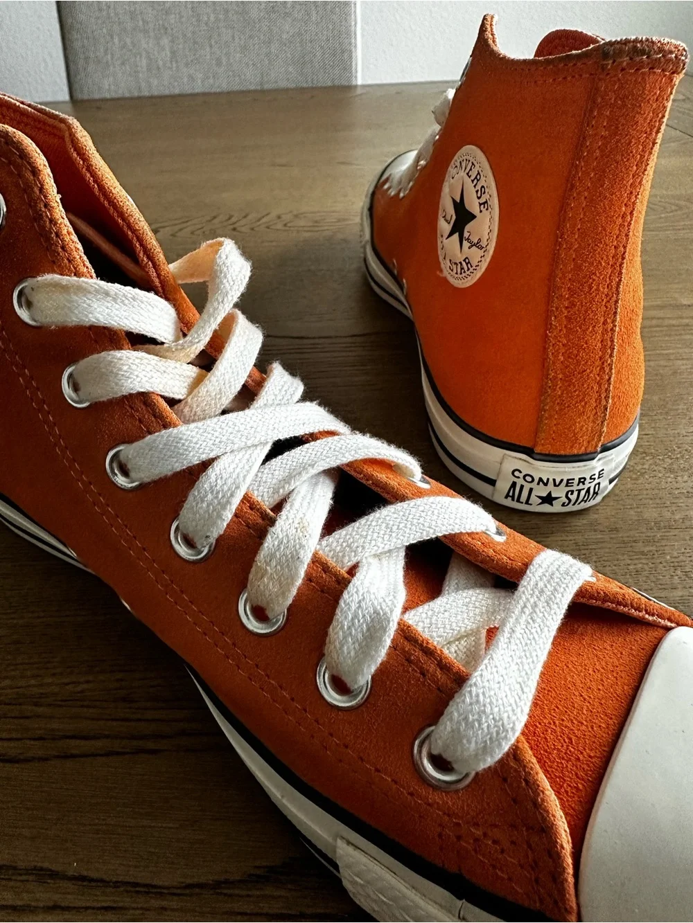 Converse Orange High-Top Chuck Taylor All Star Sneakers
